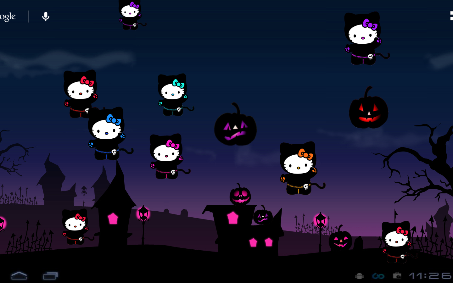 Free download Hello Kitty Halloween Wallpapers Related Keywords 1600x900 fo...