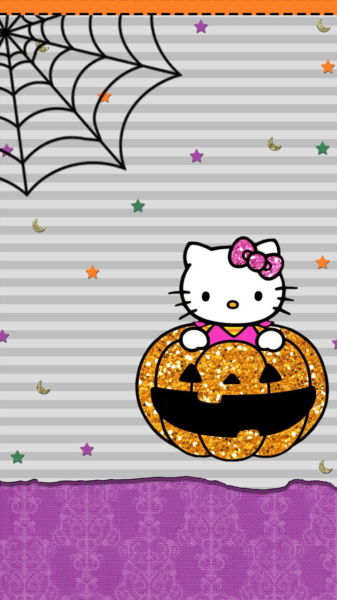 Hello Kitty. Hello kitty halloween wallpaper, Hello kitty halloween, Hello kitty wallpaper