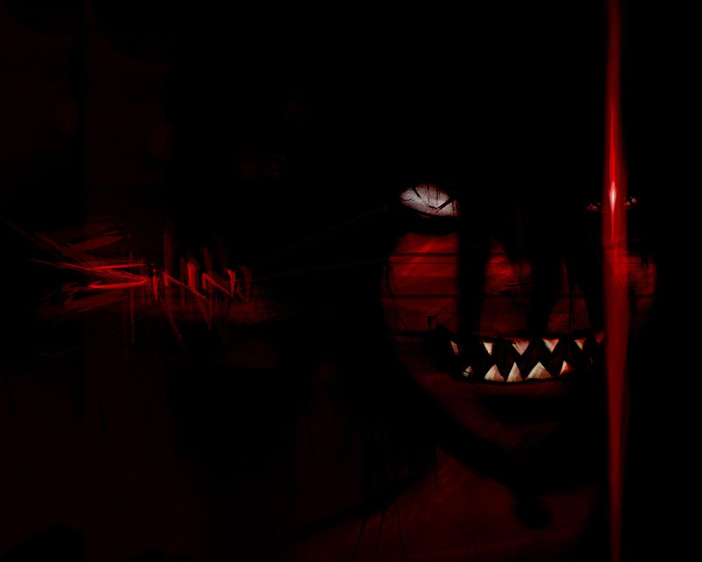  Dark Creepy Anime Icon Horror Scary  Monsters With Glowing Red Eyes  Transparent PNG  750x735  Free Download on NicePNG