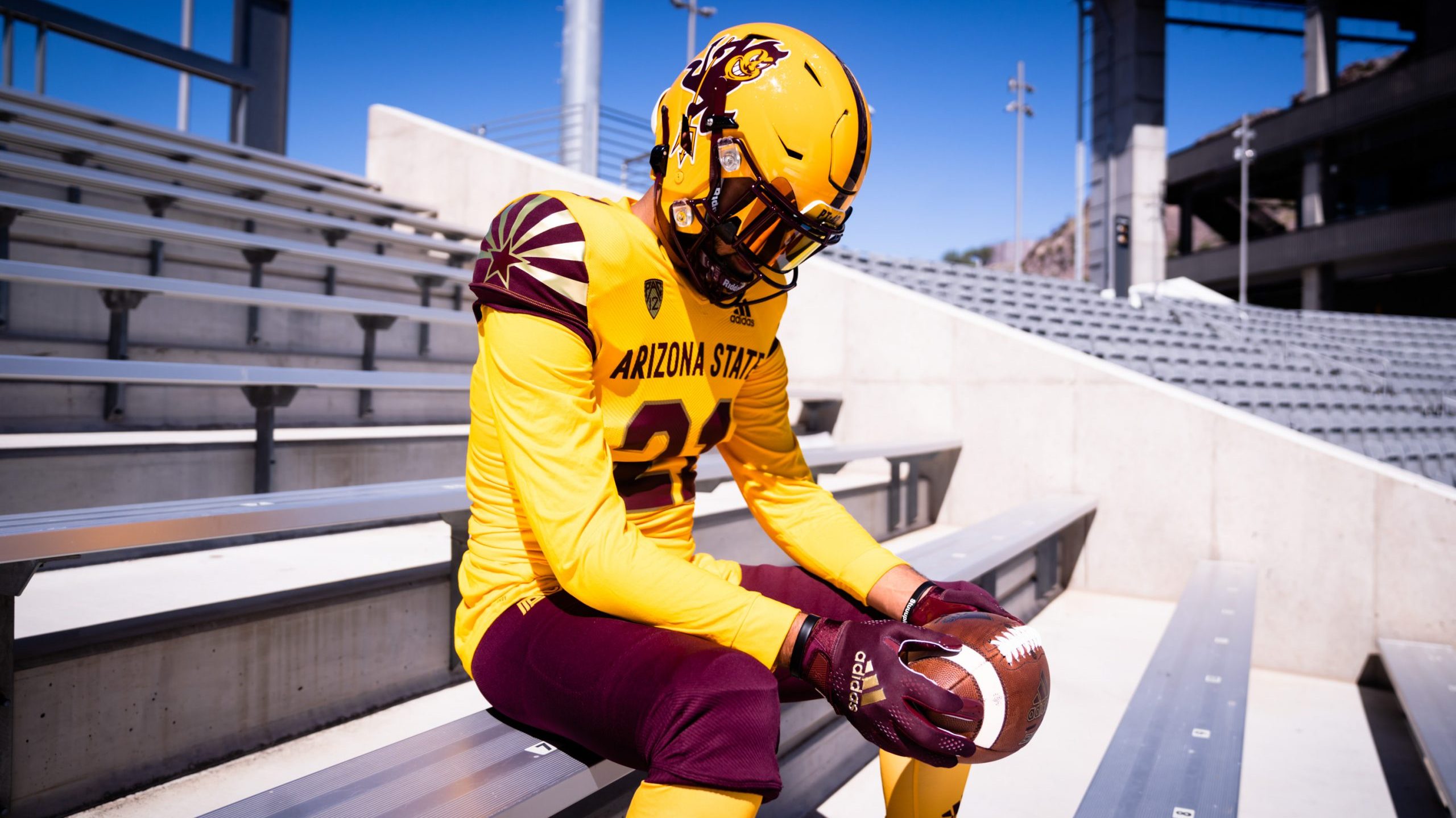 The sun football. Arizona Sports. Arizona State University Sparky the Sun Devil.