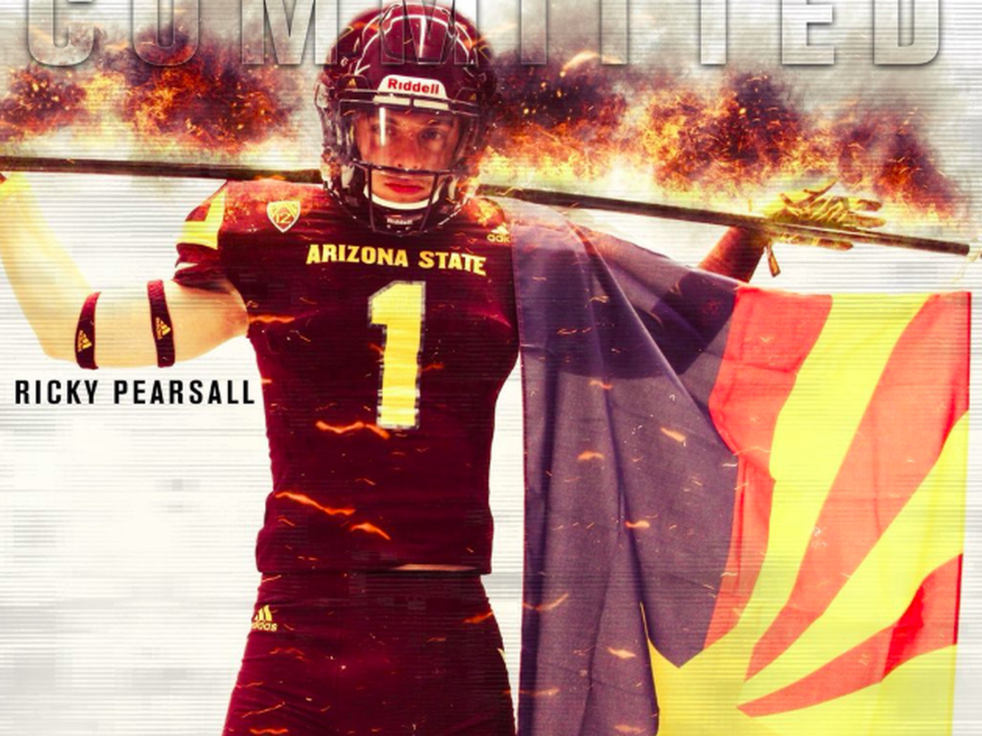 ASU Football: Corona Del Sol wide receiver Ricky Pearsall Jr. commits to Arizona State of Sparky