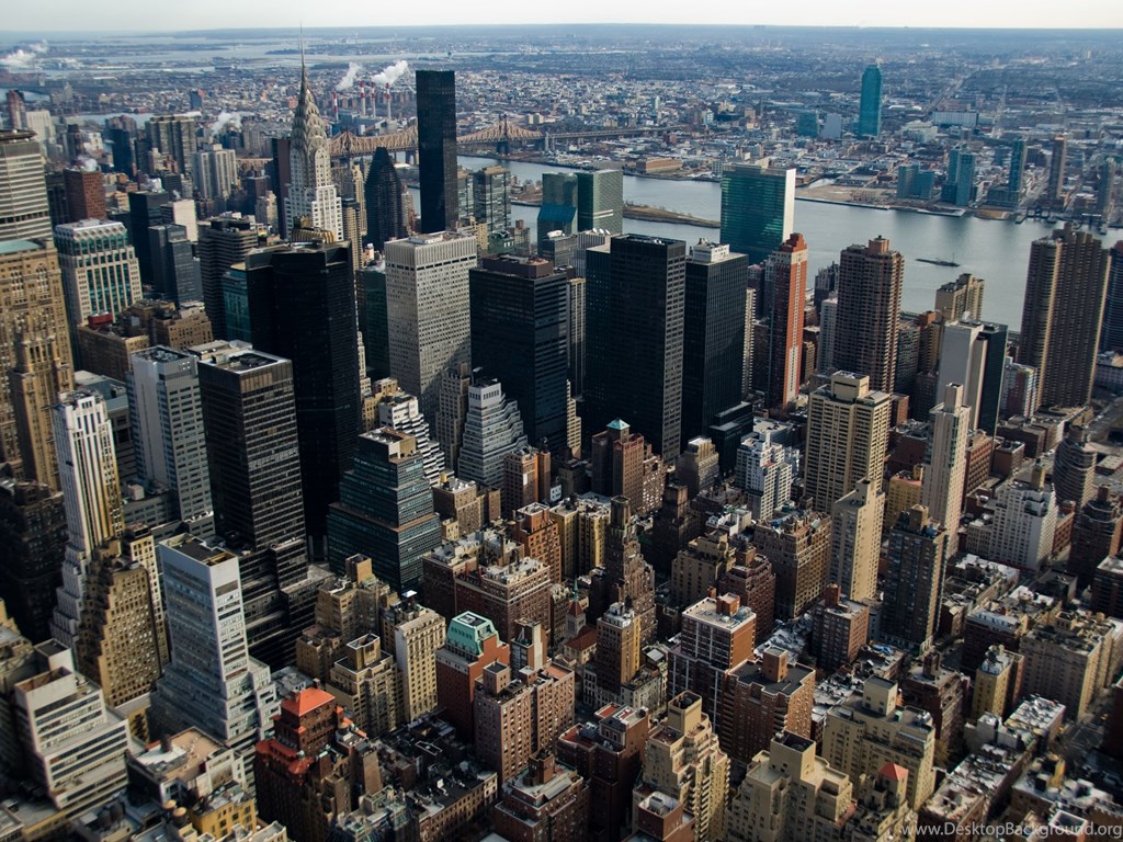 New York City Skyscrapers Wallpaper Desktop Background