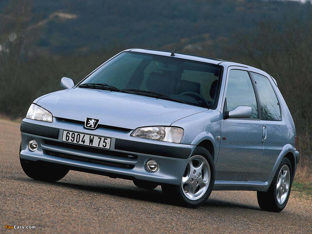 Peugeot 106 S16 1996–2003 photo (1024x768)