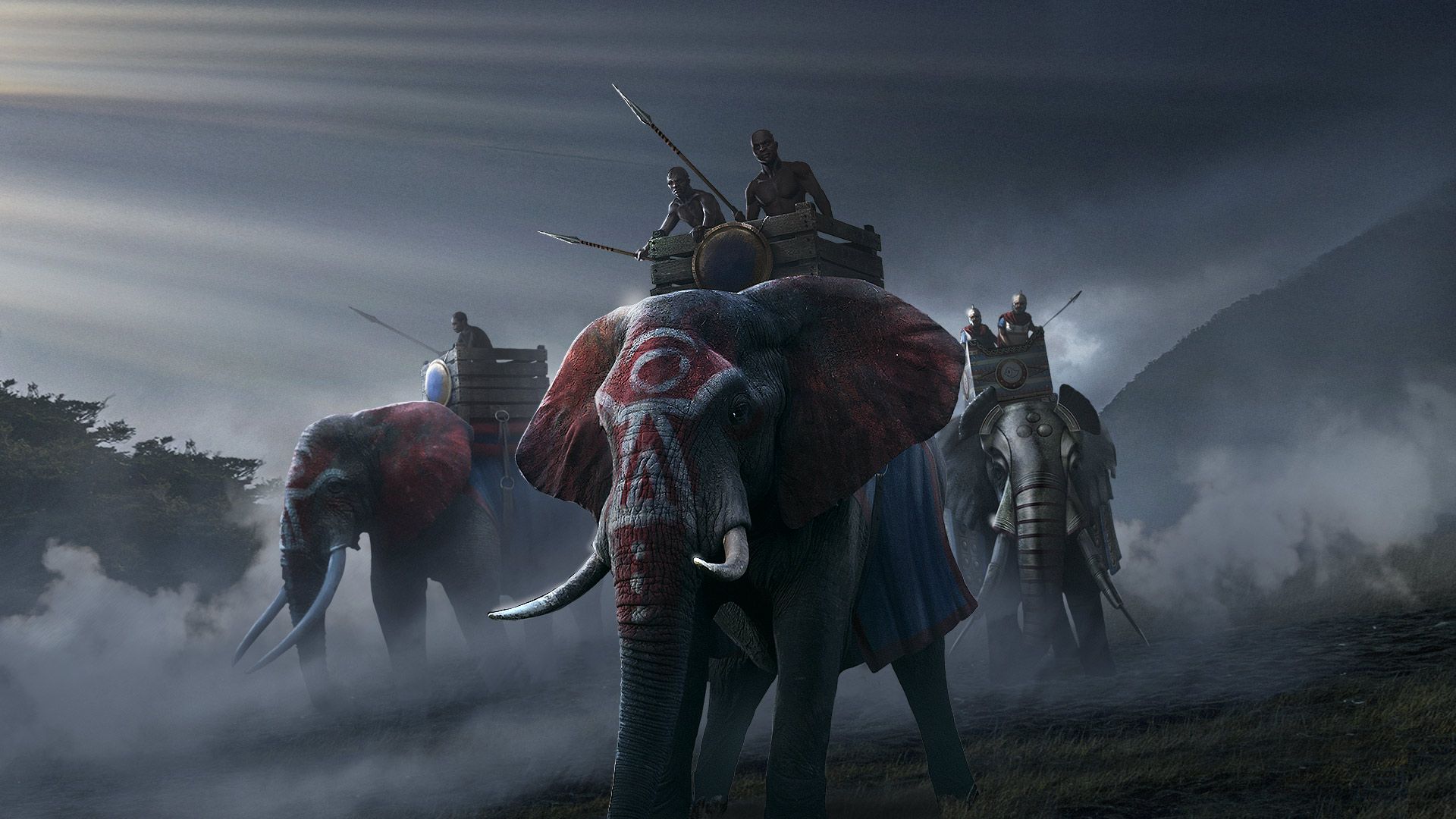 War Elephant Wallpaper