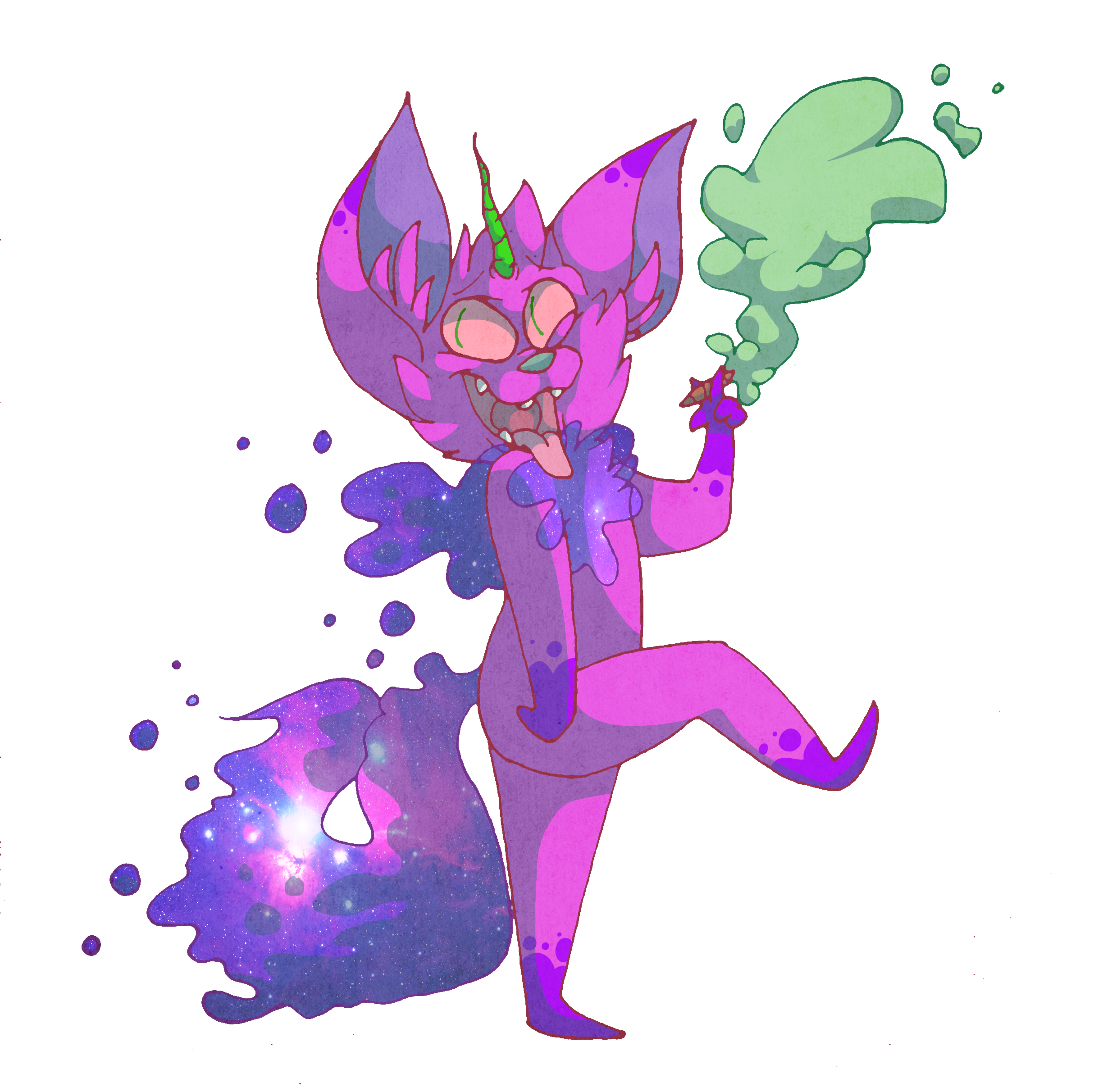 Trippy Cartoon Wallpaper