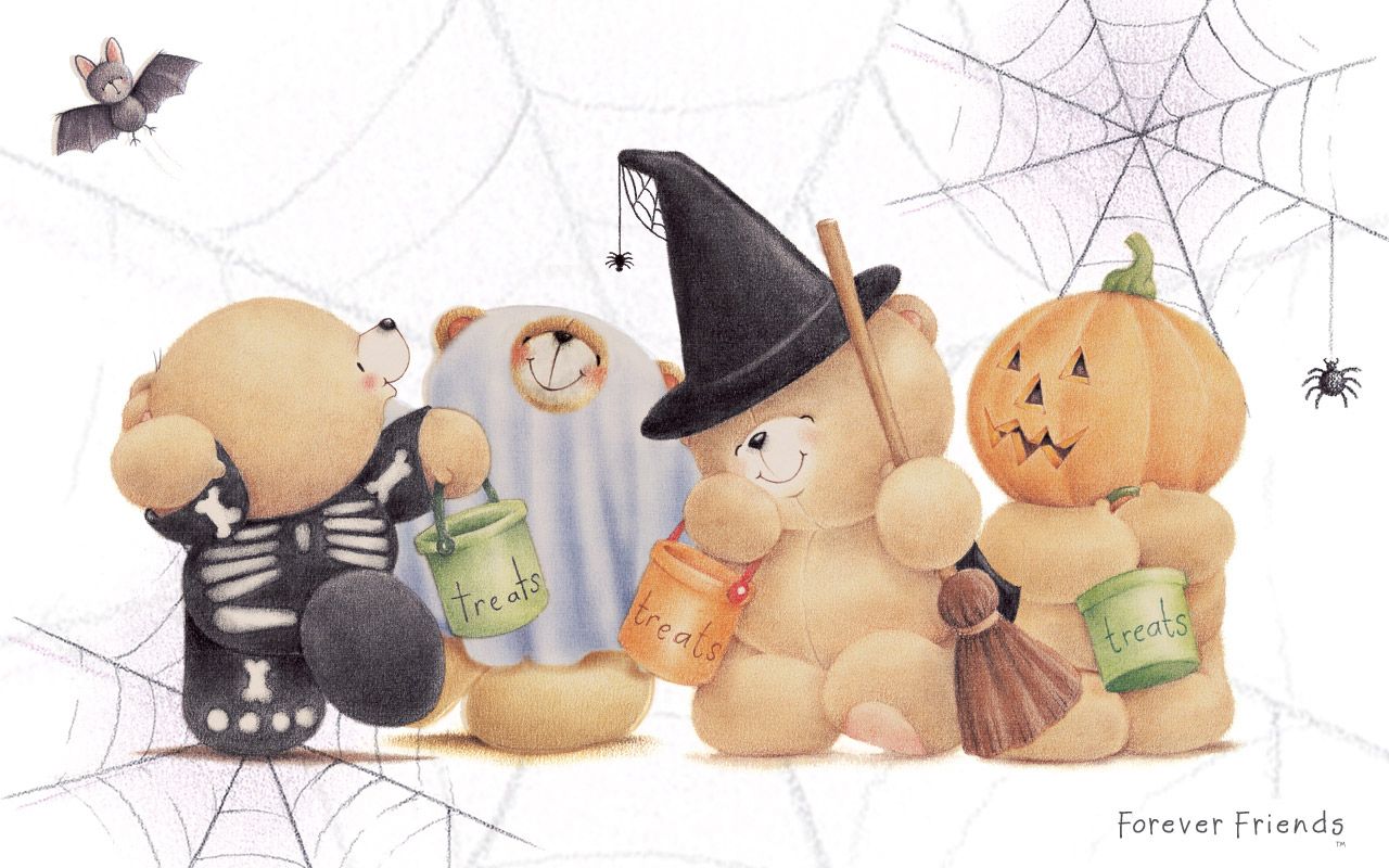 foreverfriends #teddy #halloween #bear. Forever friends bear, Friends forever, Cute bears