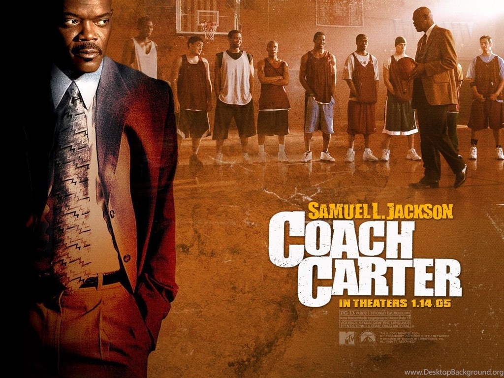 Coach Carter Poster Desktop Background