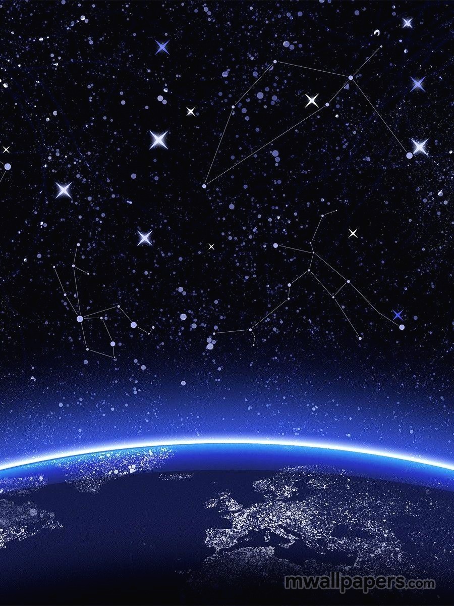 Night Sky Stars Wallpaper (900x1200)