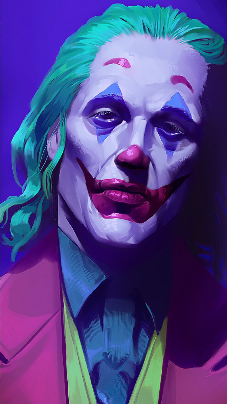 joker 2019 art iPhone 8 Wallpaper Free Download