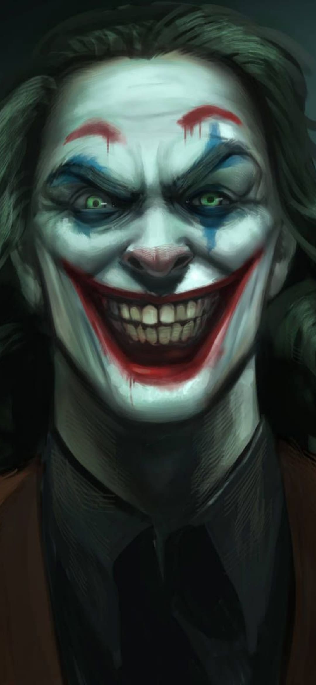 best portrait wallpaper, face, joker, clown, supervillain, fictional character, performing arts, batman, smile, cool, mouth
