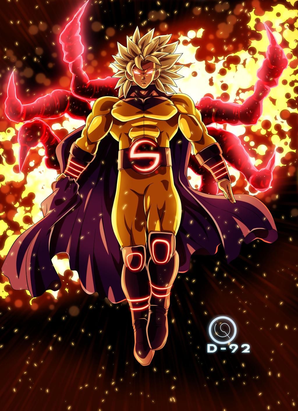 Broly sentry 002. Dragon ball super manga, Anime dragon ball, Dragon ball super art