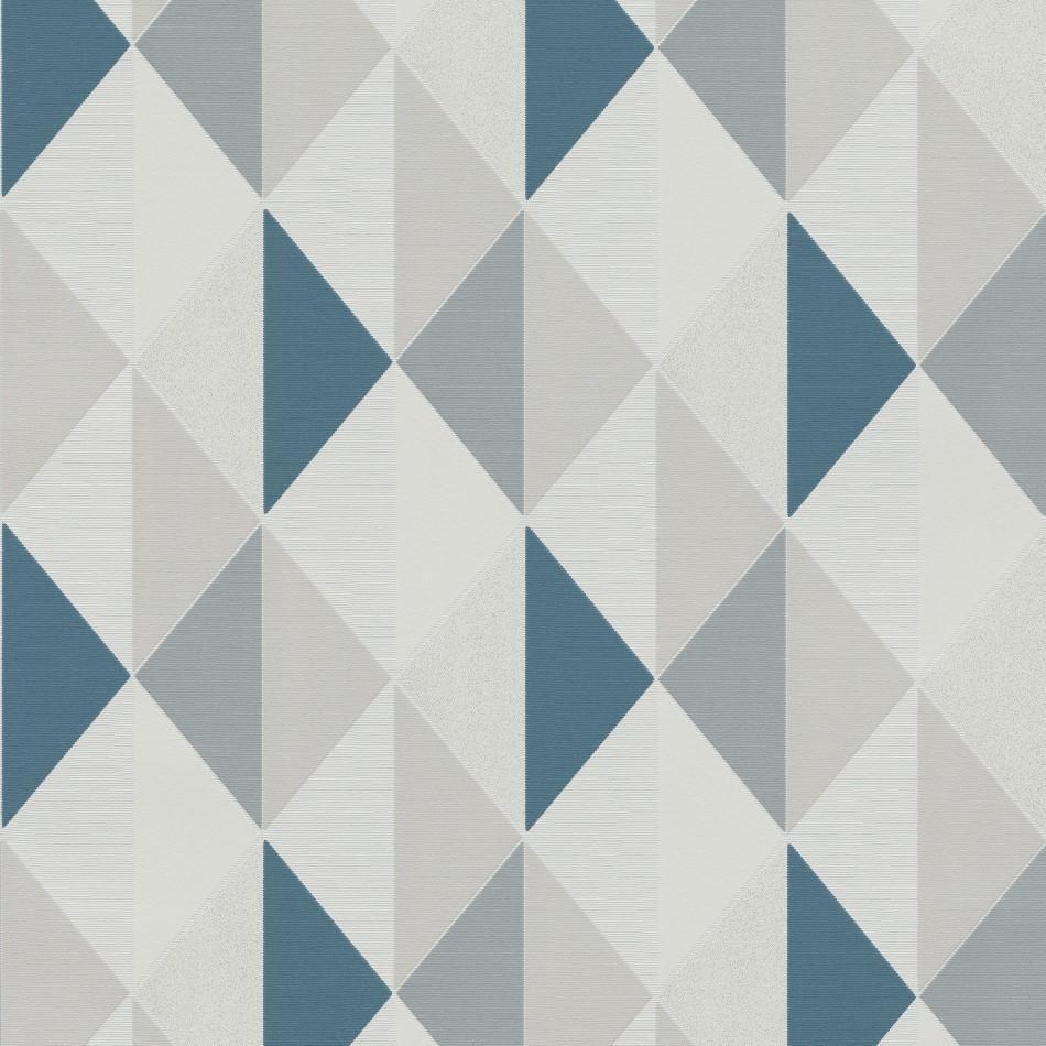 Light Blue Geometric Wallpaper