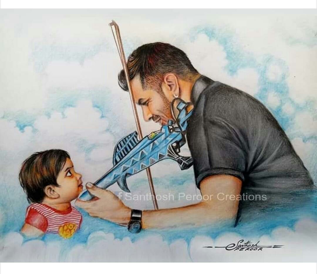United in a Better place. Music image, Character, Violinist