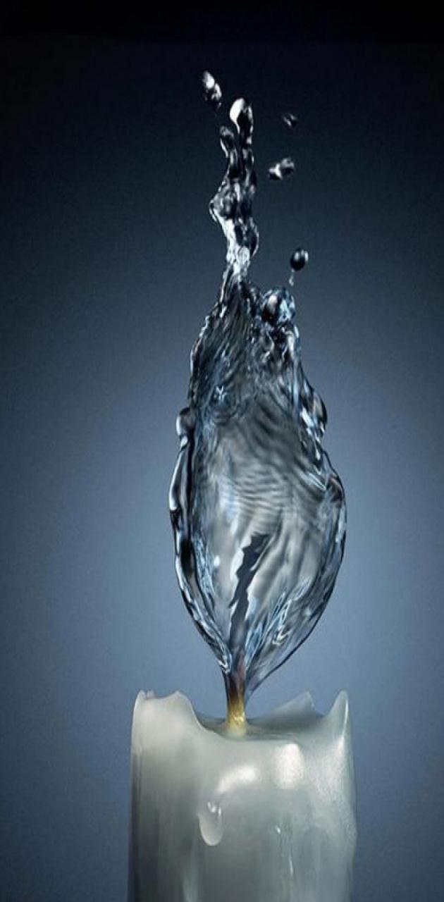 Water Candle wallpaper