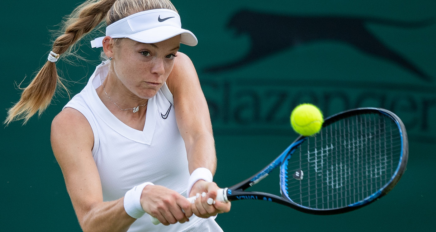 Katie Swan: first round Championships, Wimbledon 2021