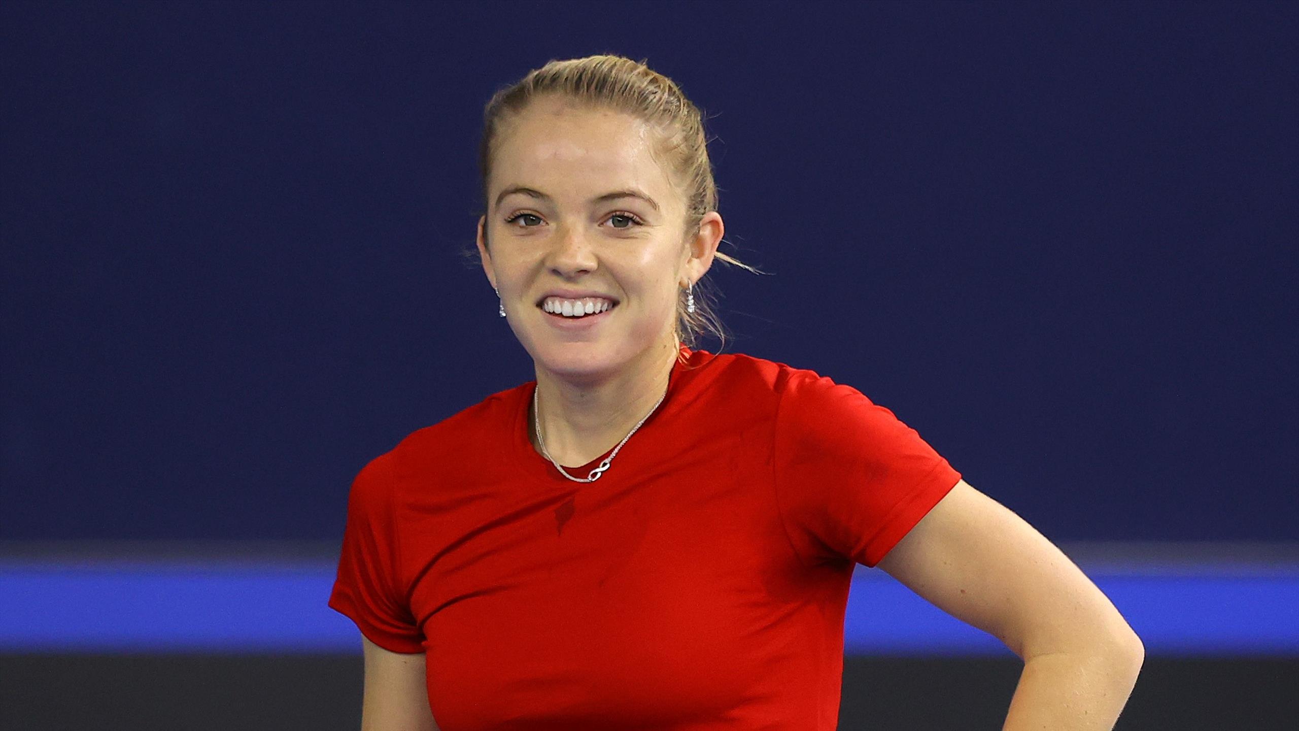 Wimbledon tennis - 'I can't even believe it''s Katie Swan qualifies after win over Arina Rodionova