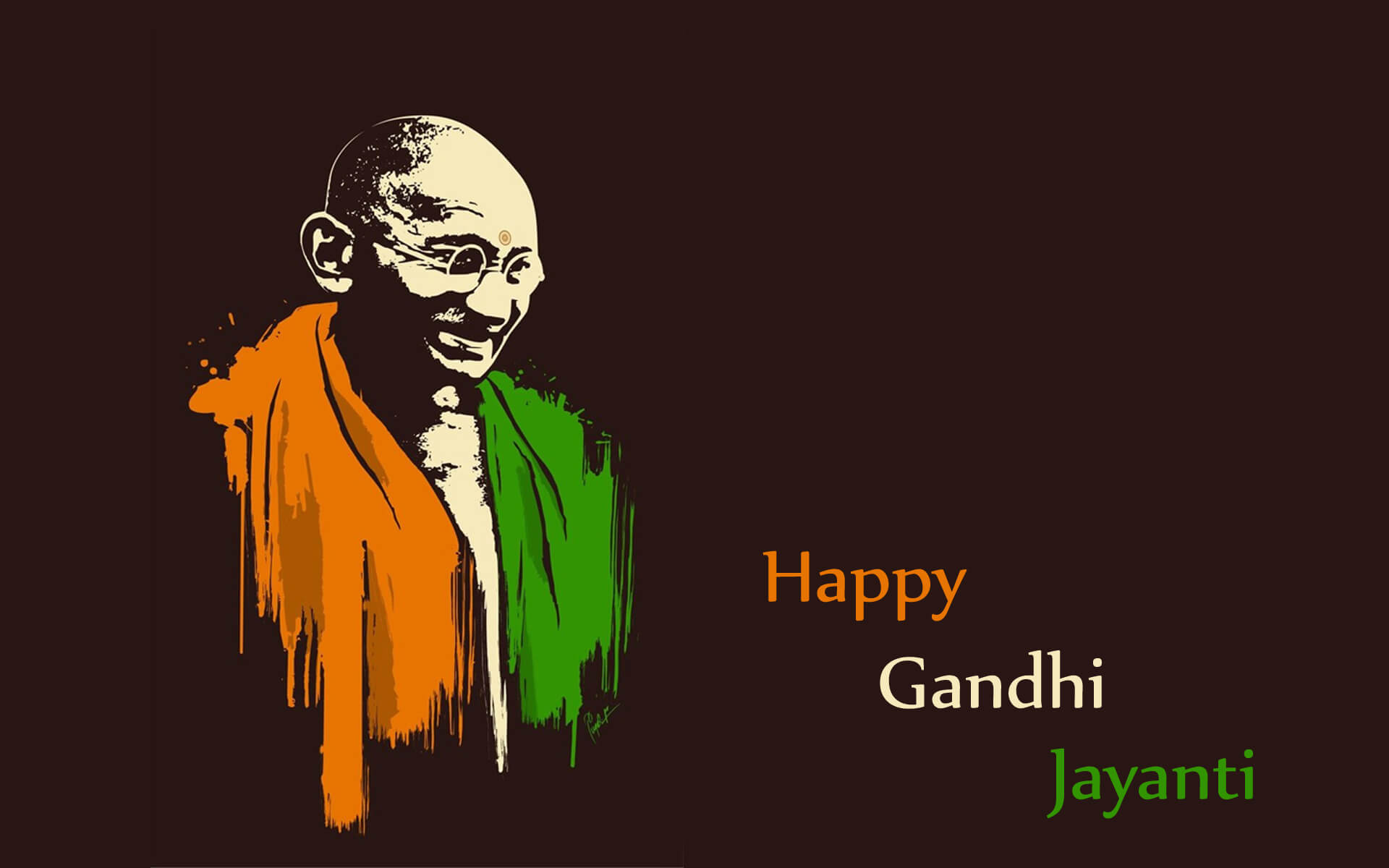 Happy Gandhi Jayanti 2 October HD Wallpaper Jayanti HD