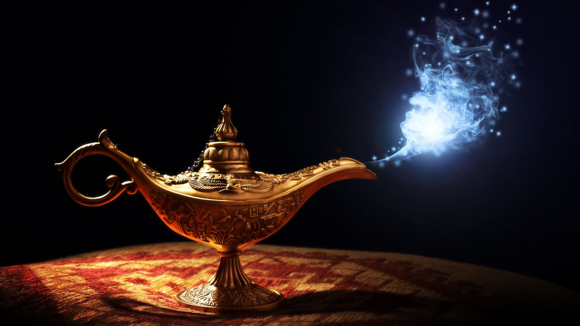 Magic Lamp Wallpaper. Aladdin, Magic lamp, Genie lamp