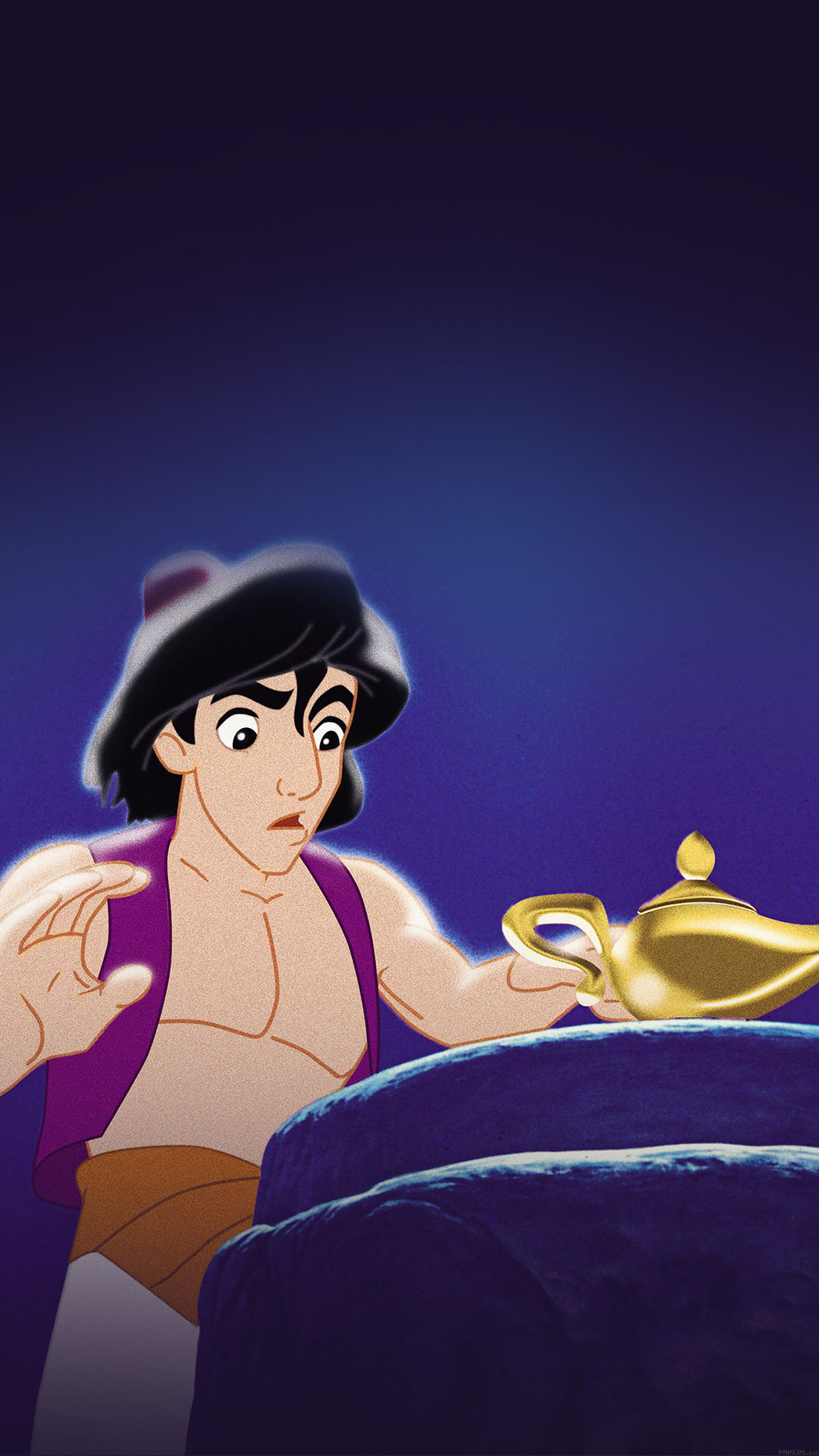 Wallpaper Aladdin With The Lamp Disney