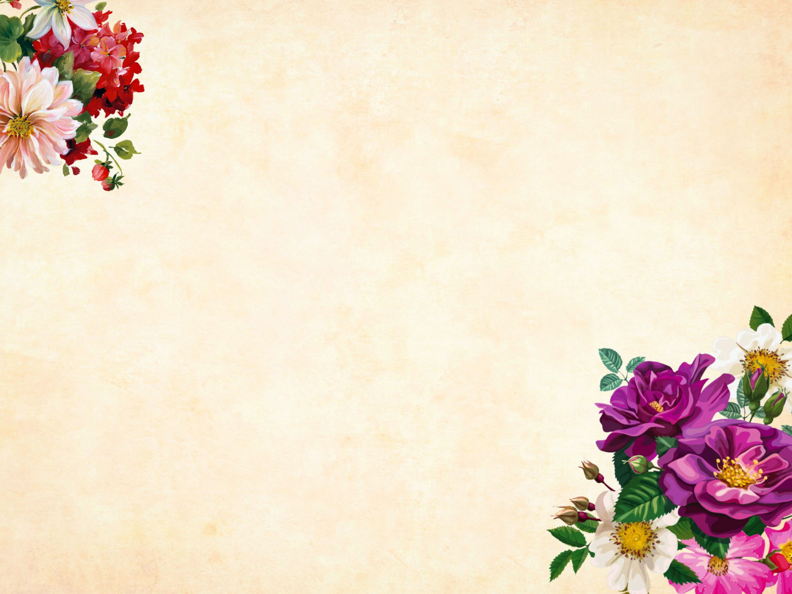 Vintage flower wallpaper, background, watercolor, floral, border, garden • Wallpaper For You HD Wallpaper For Desktop & Mobile