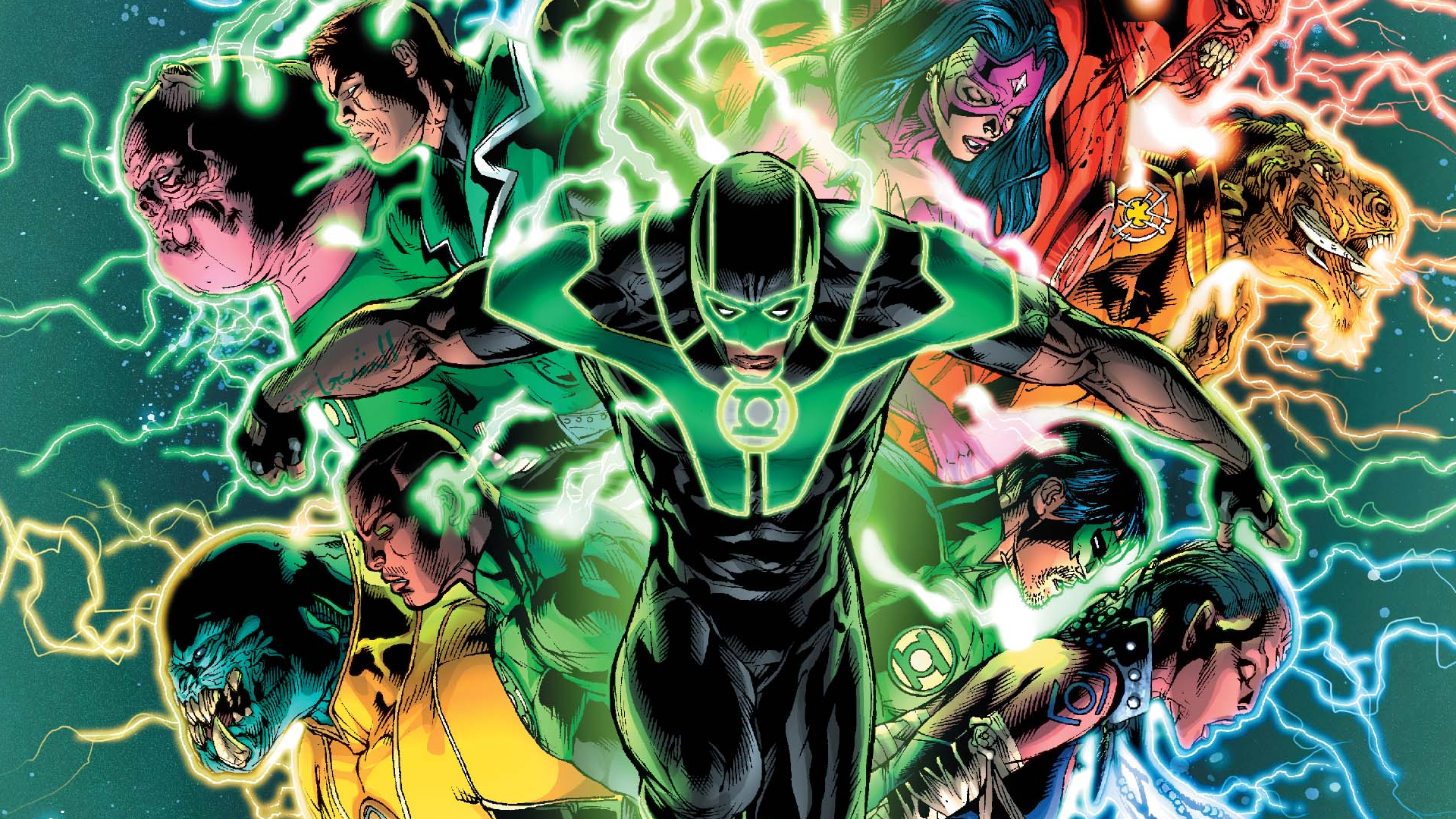 green, Lantern Wallpaper HD / Desktop and Mobile Background