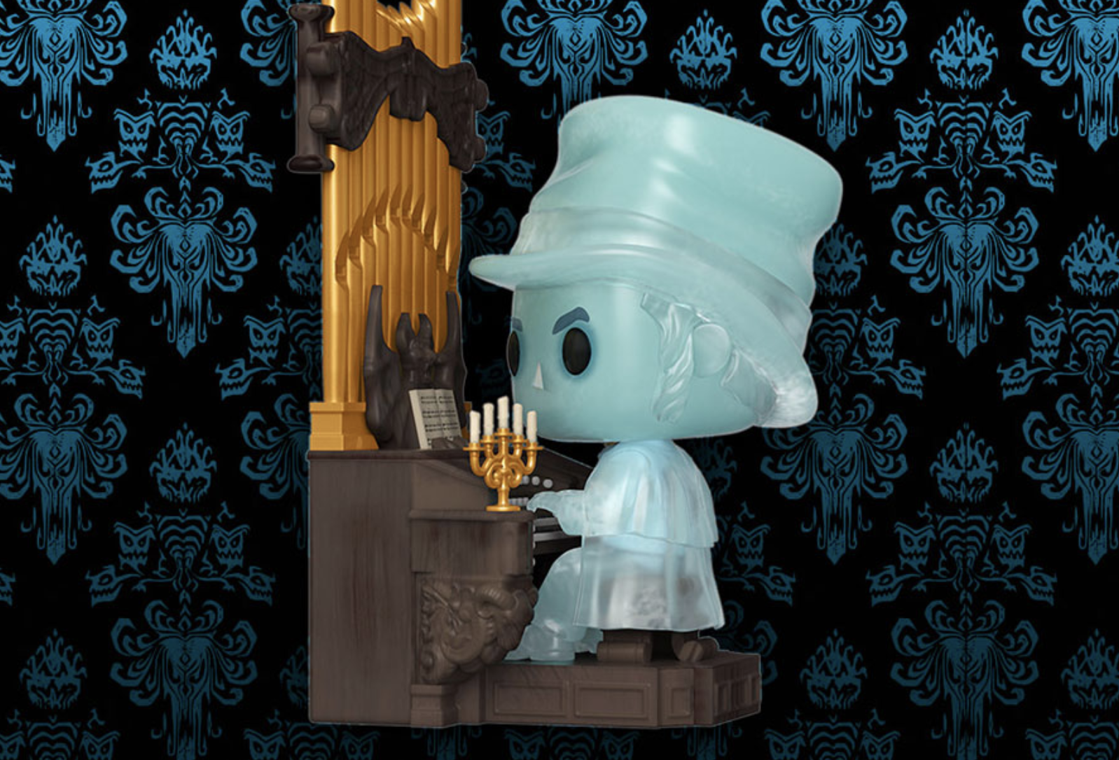 Haunted Mansion' Organist Funko Pop! Highlights Disney Parks' Halfway to Halloween Celebration