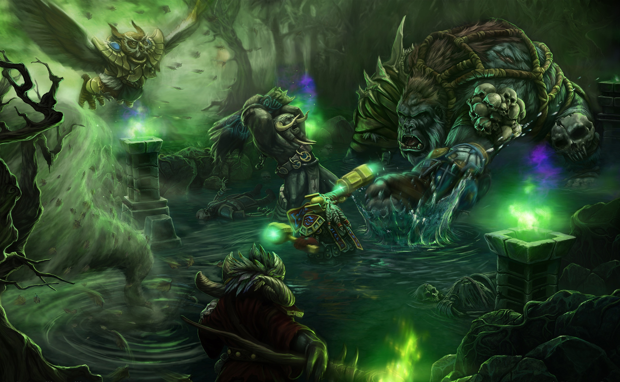 Heroes Of Newerth HD Wallpaper