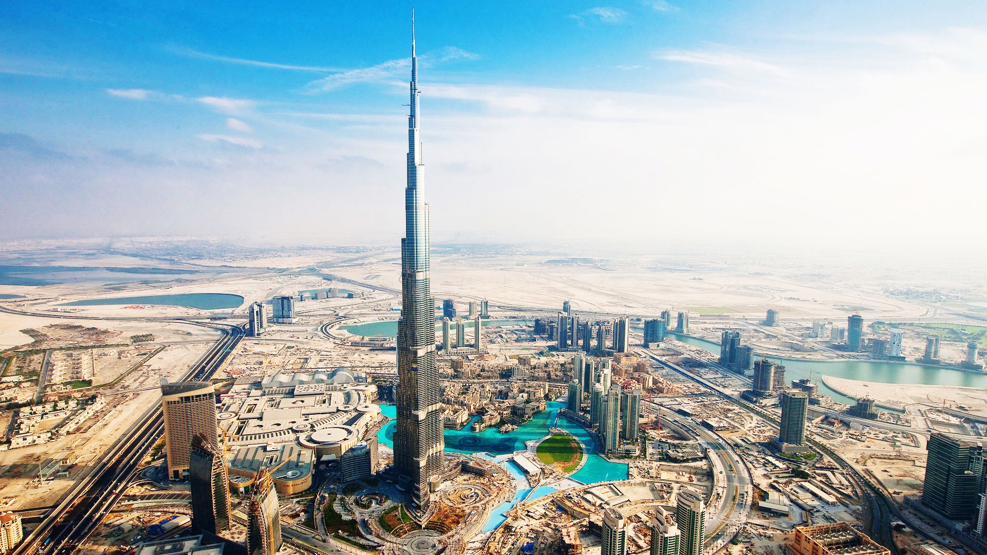 Dubai skyline wallpaperx1080