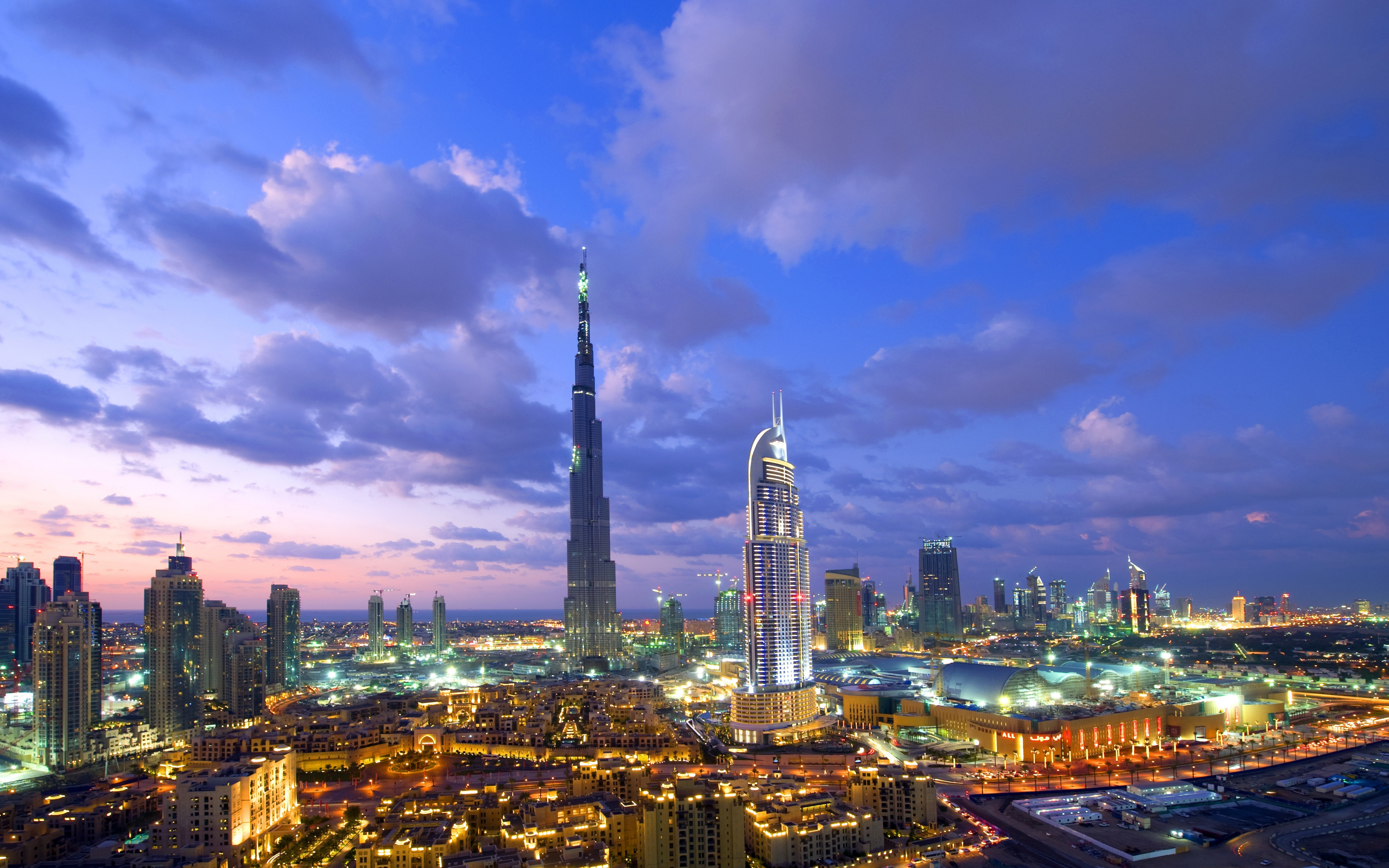 Desktop Wallpaper Burj Khalifa Of Dubai City, HD Image, Picture, Background, 4kdl4