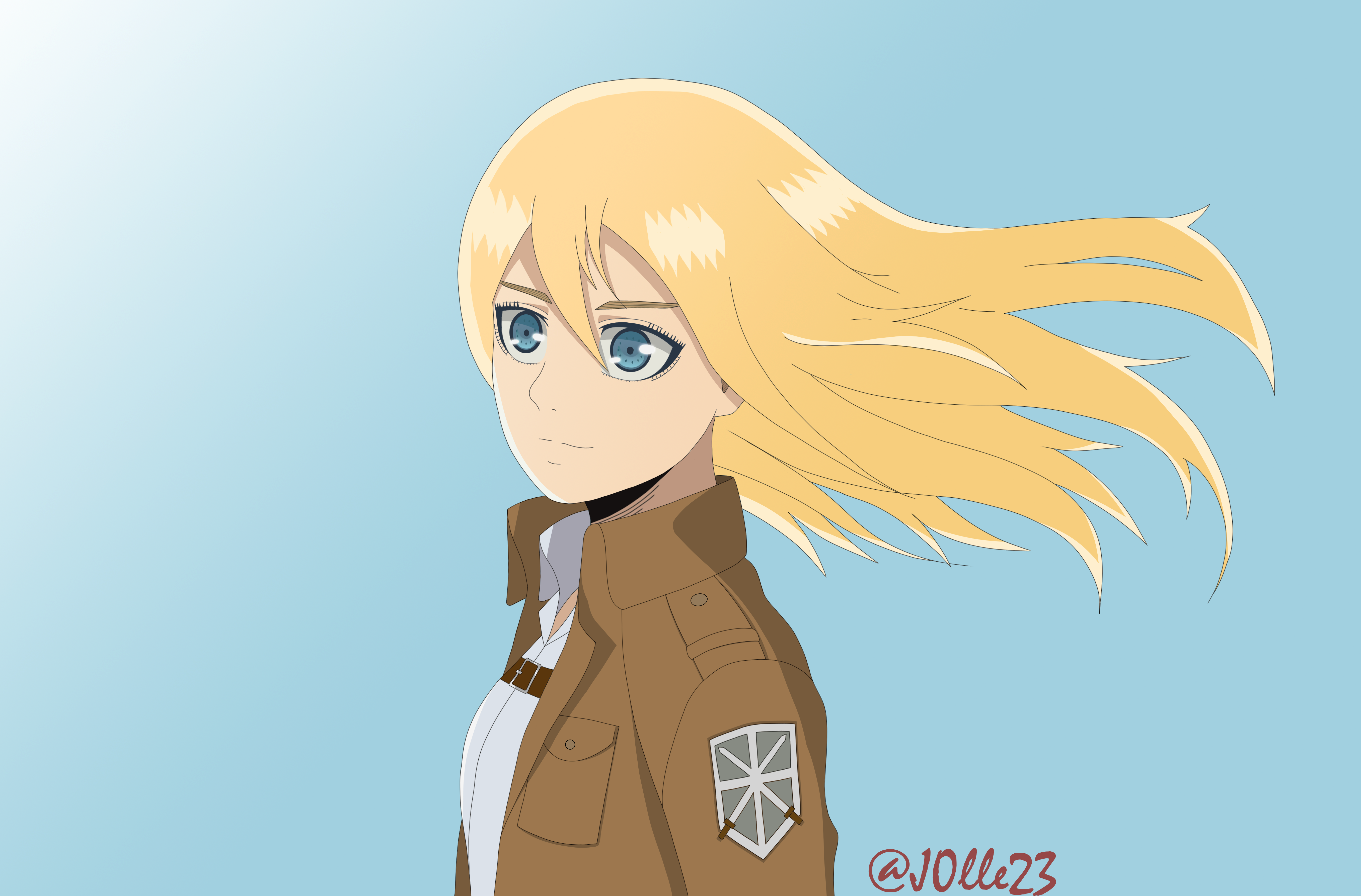 Fanart of Krista Lenz: ShingekiNoKyojin