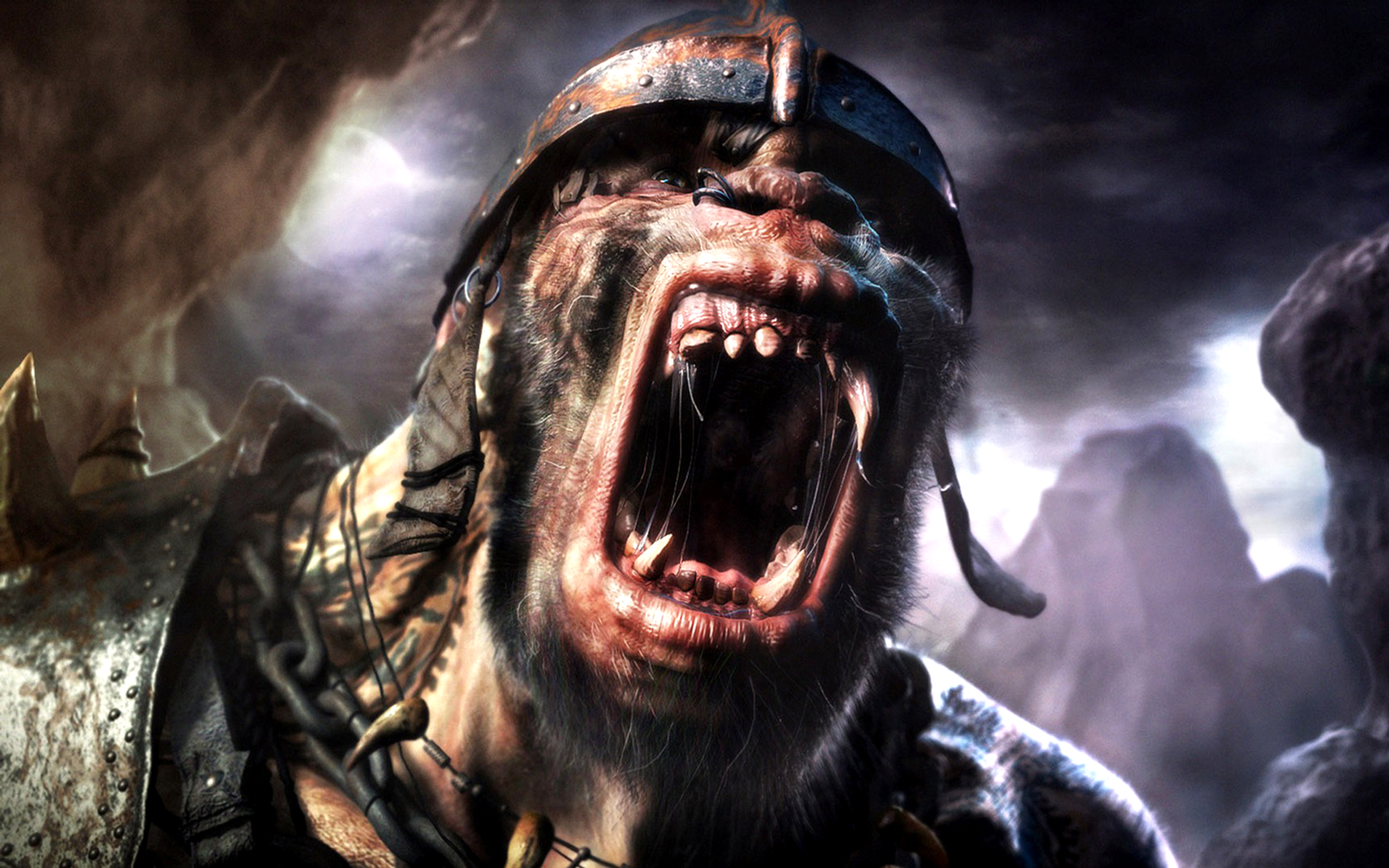 Ferocious Fantasy Creature HD Wallpaper