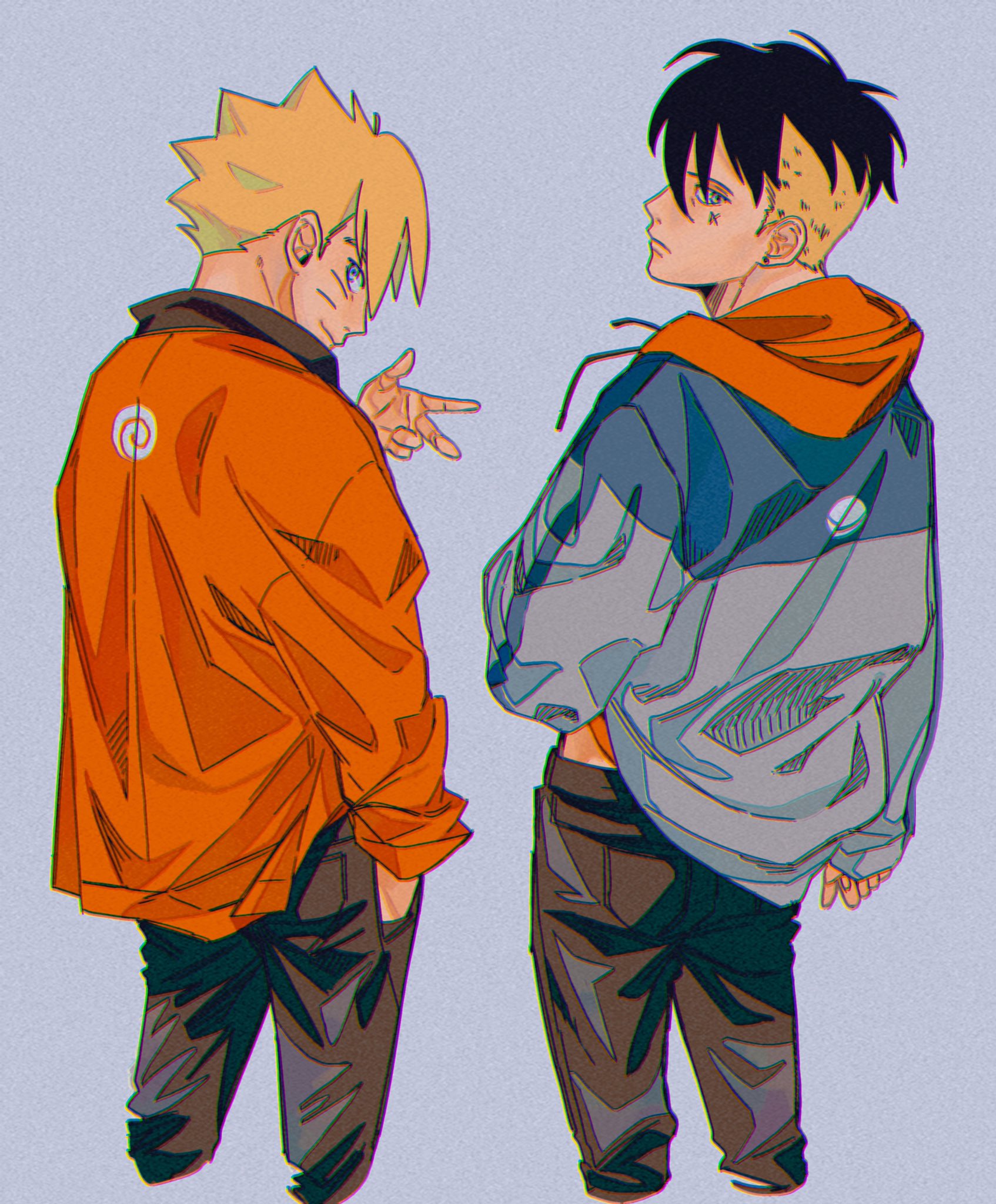 boruto and kawaki club Wallpaper