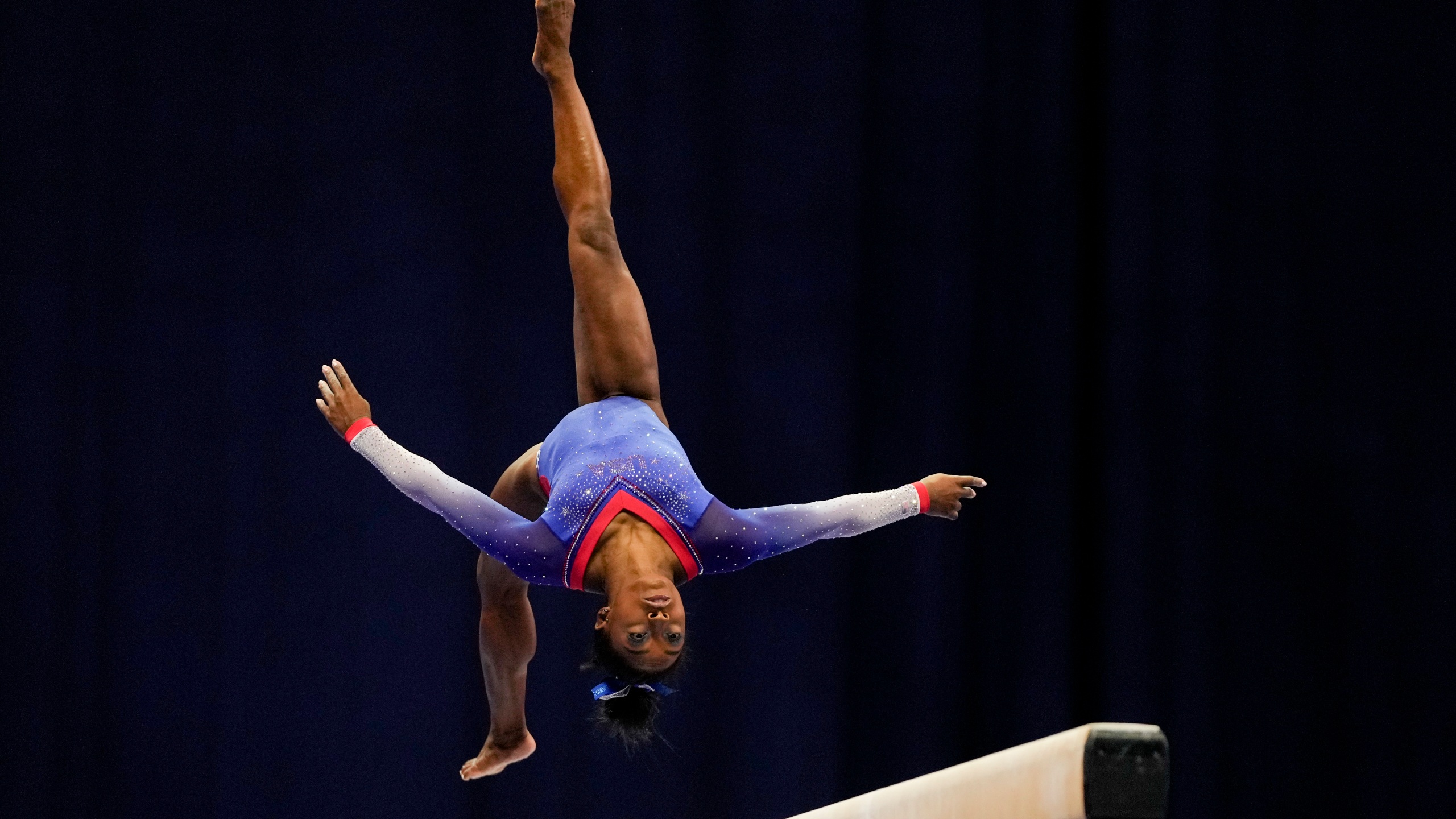 Simone Biles soars at Olympic Trials