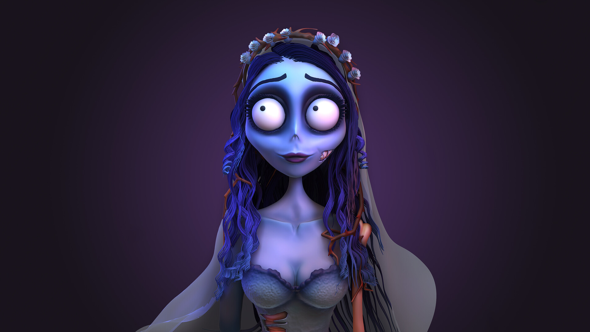 Movie Corpse Bride Emily Corpse Bride HD wallpaper  Peakpx