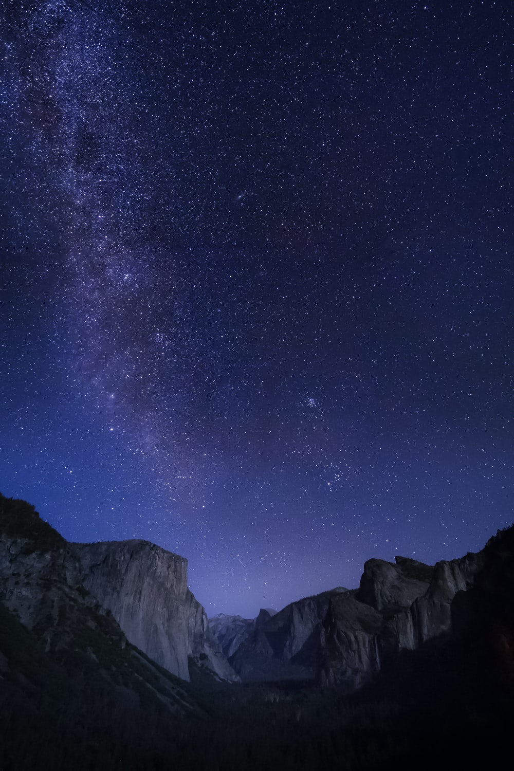 Mountains By Night Picture [Stunning!]. Download Free Image