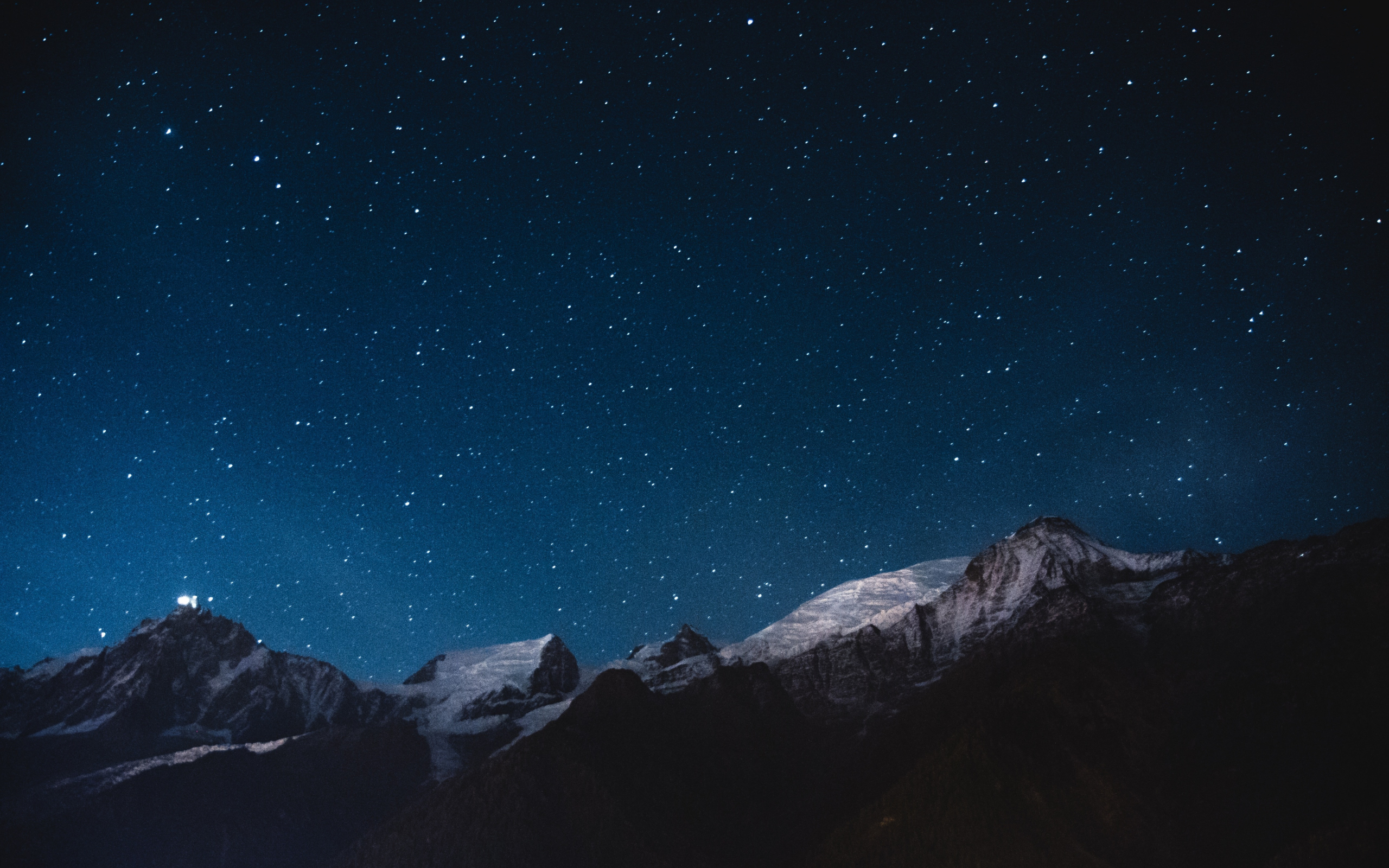 Download 2560x1600 wallpaper night, mountains, stars, nature, sky, dual wide, widescreen 16:10, widescreen, 2560x1600 HD image, background, 3556