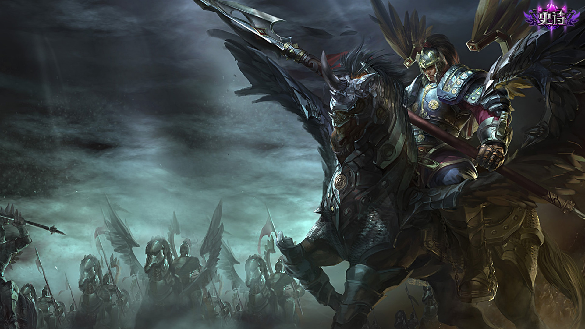Winged Hussar Xin Zhao Chinese Wallpaper