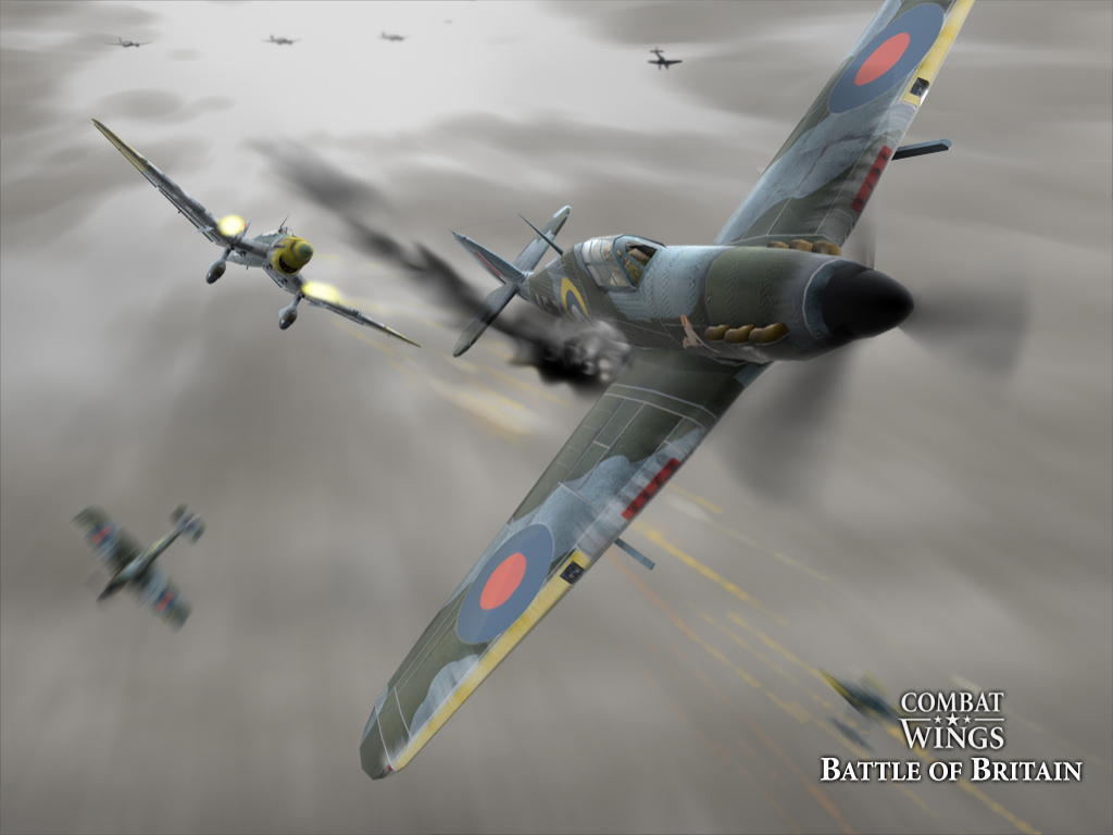 Desktop Wallpaper: Combat wings Battle Of Britain
