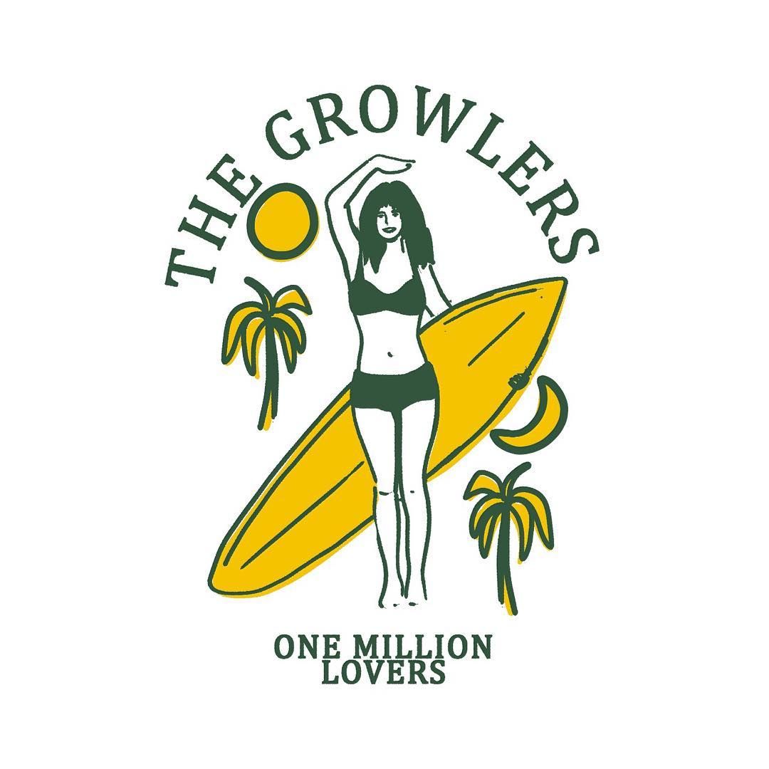 The Growlers fan art #thegrowlers #losgrowlers #illustration #art s. Art, Growler, Art block