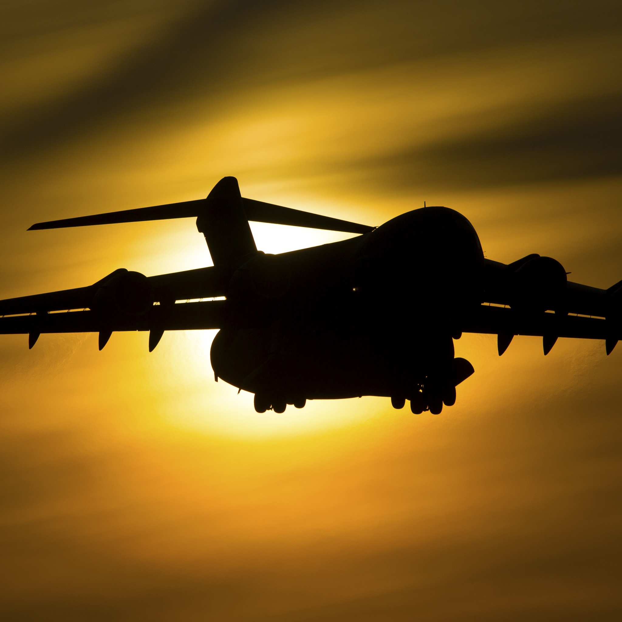 Wallpaper 4k Boeing C 17 Globemaster III Military transport aircraft 4K Wallpaper