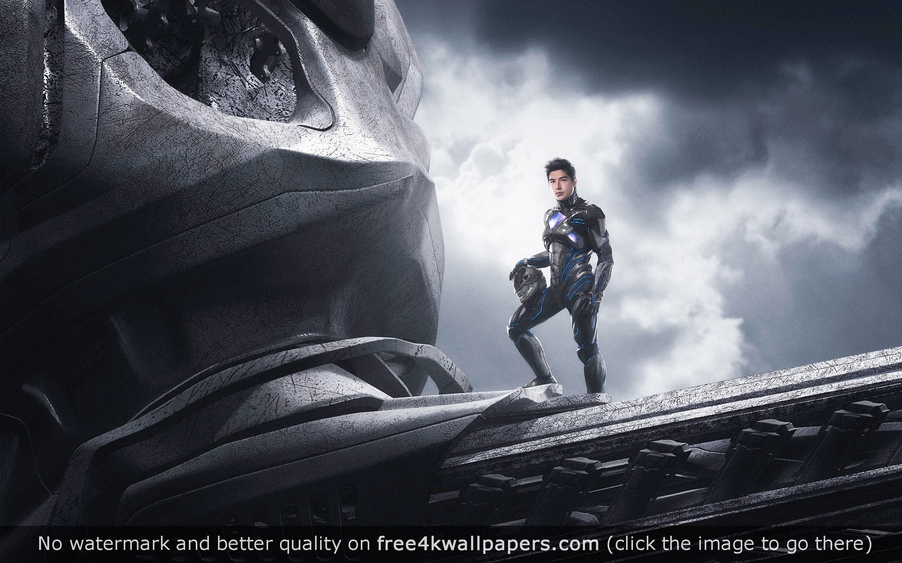 Black Ranger Power Rangers 4K HD wallpaper. New power rangers, Power rangers, Power rangers movie