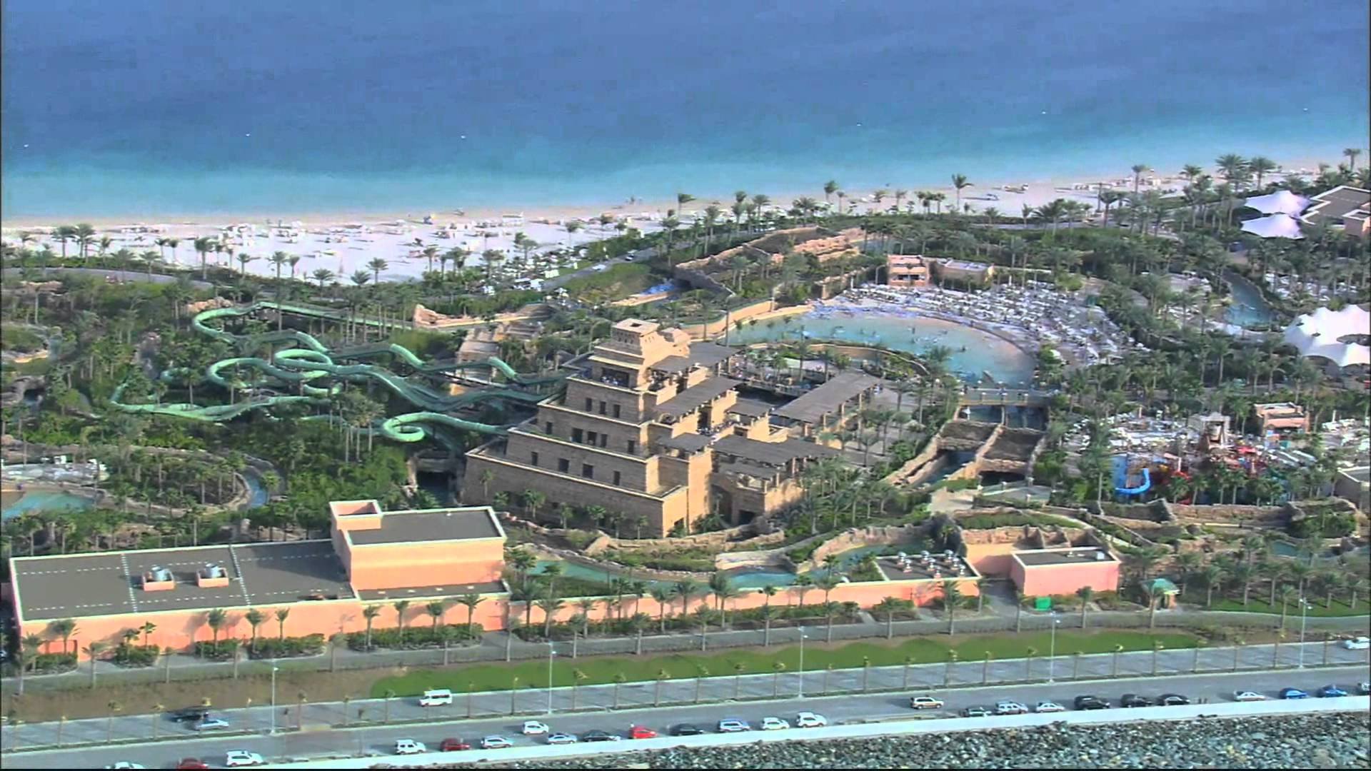Atlantis Hotel Palm Jumeirah Island Dubai HD wallpaper