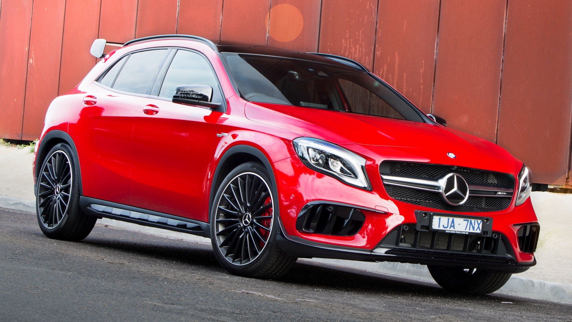 Mercedes AMG GLA 45 Aerodynamics Package HD Wallpaper
