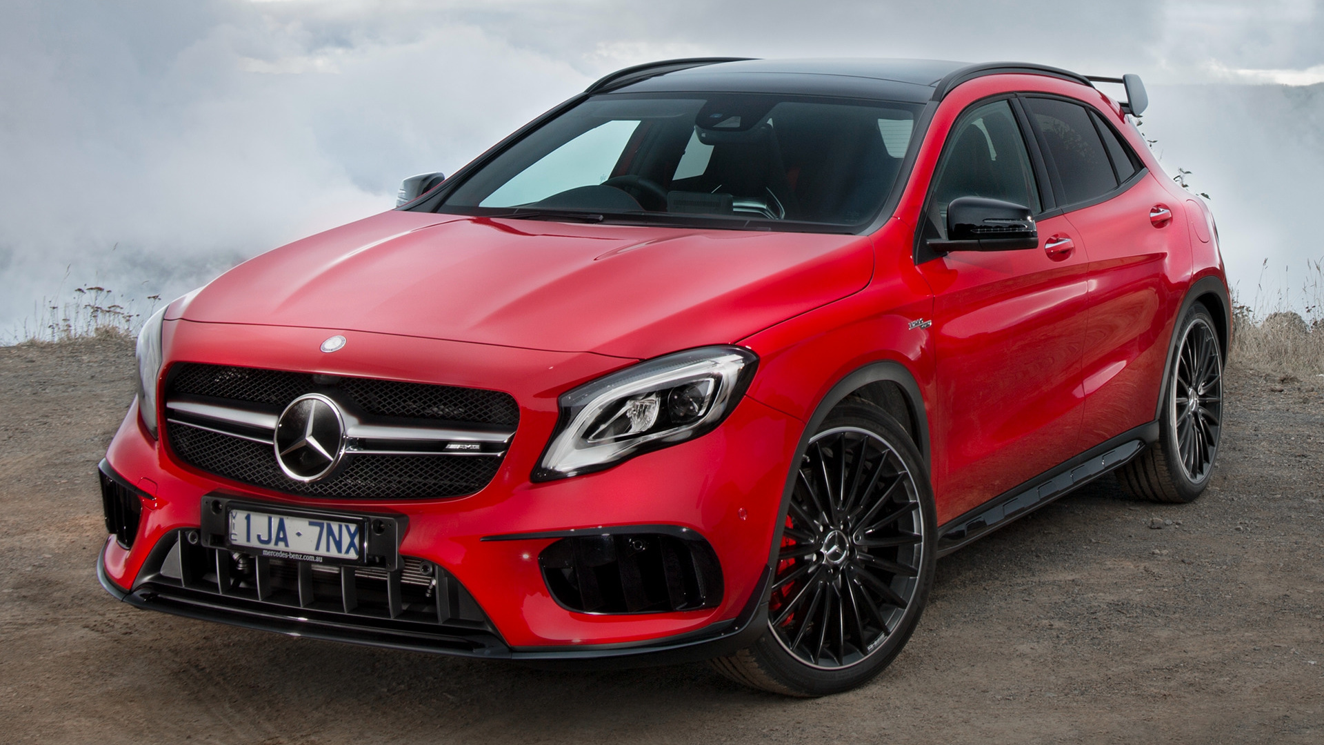 Mercedes AMG GLA 45 Aerodynamics Package HD Wallpaper