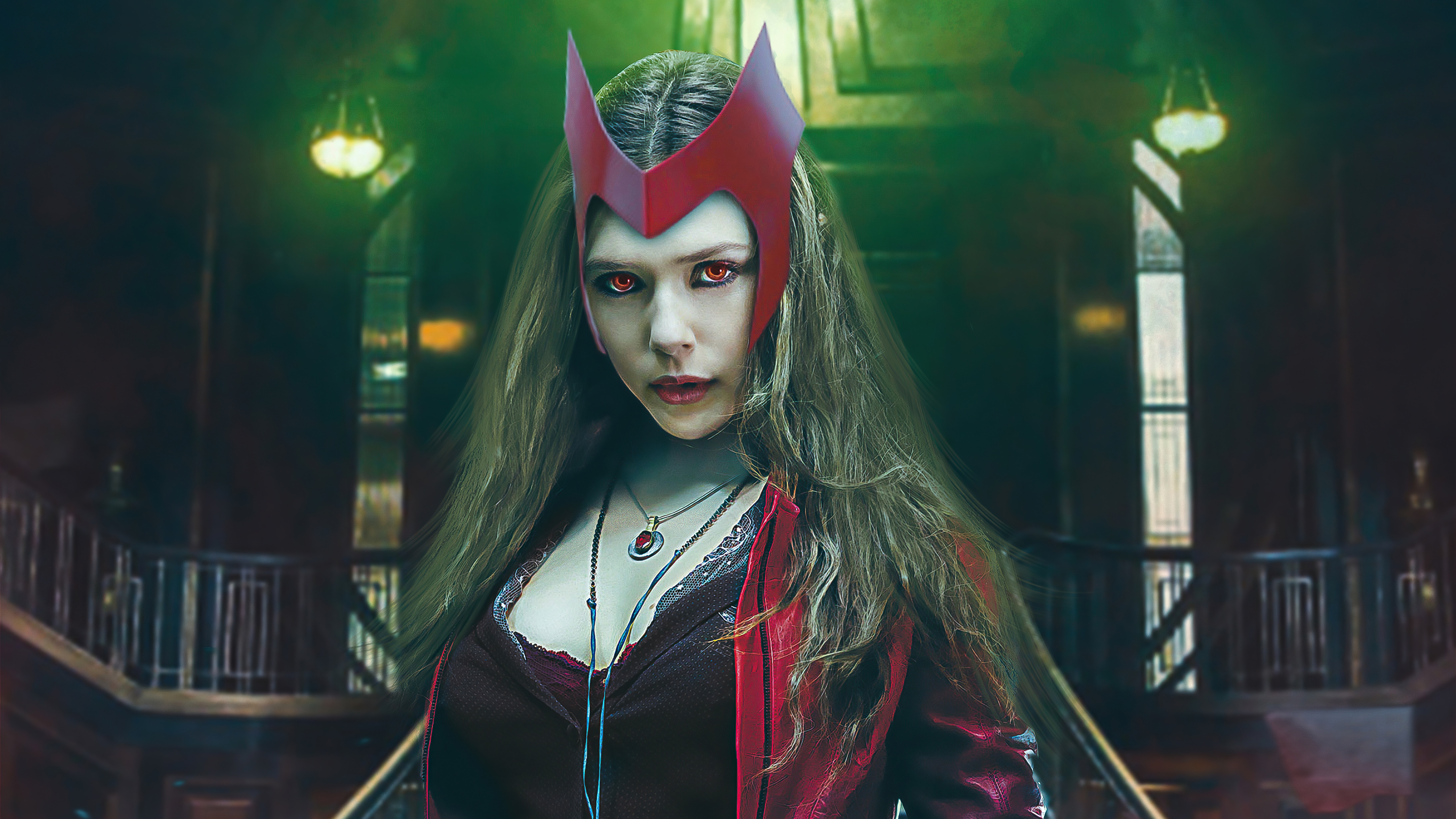 Wallpaper 4k Wanda Vision Scarlet Witch Tribute 4k Wallpaper