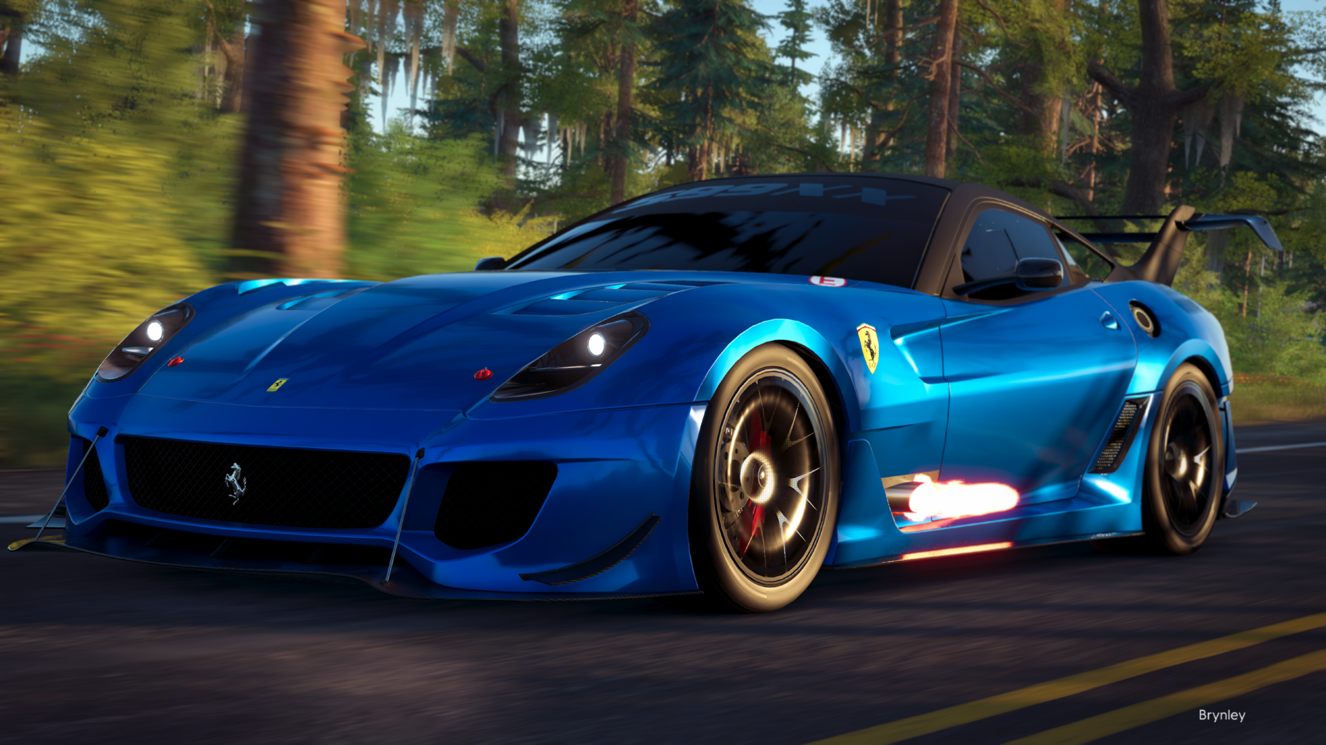 FERRARI 599XX EVO (My Favorite Ride On This Game And Most Racers. Custom Blue), R The_Crew
