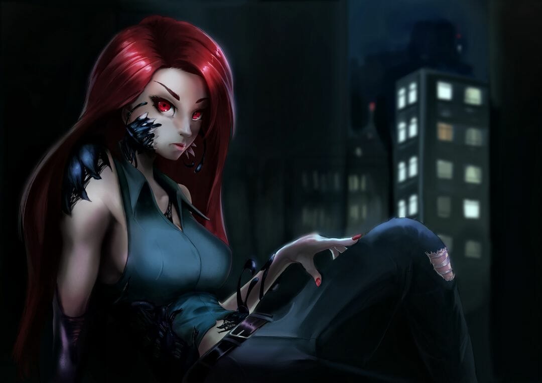 Venom Girl, iPhone, Desktop HD Background / Wallpaper (1080p, 4k) (png / jpg)