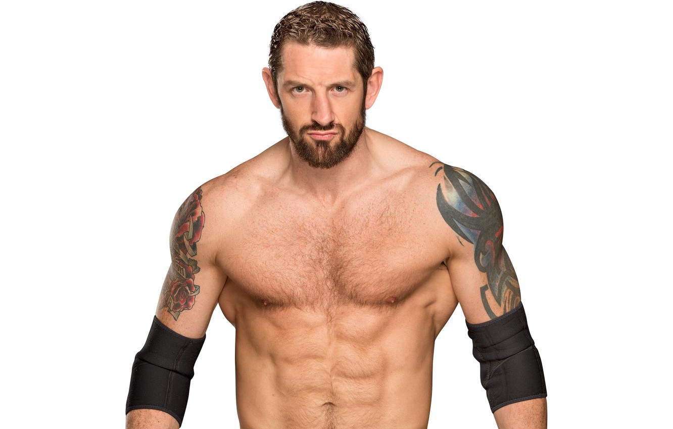 Wallpaper tattoo, actor, muscle, muscle, wrestler, tattoo, WWE, athlete, abs, Wade Barrett, Stuart «Stu» Alexander Bennett, Wade Barrett image for desktop, section мужчины