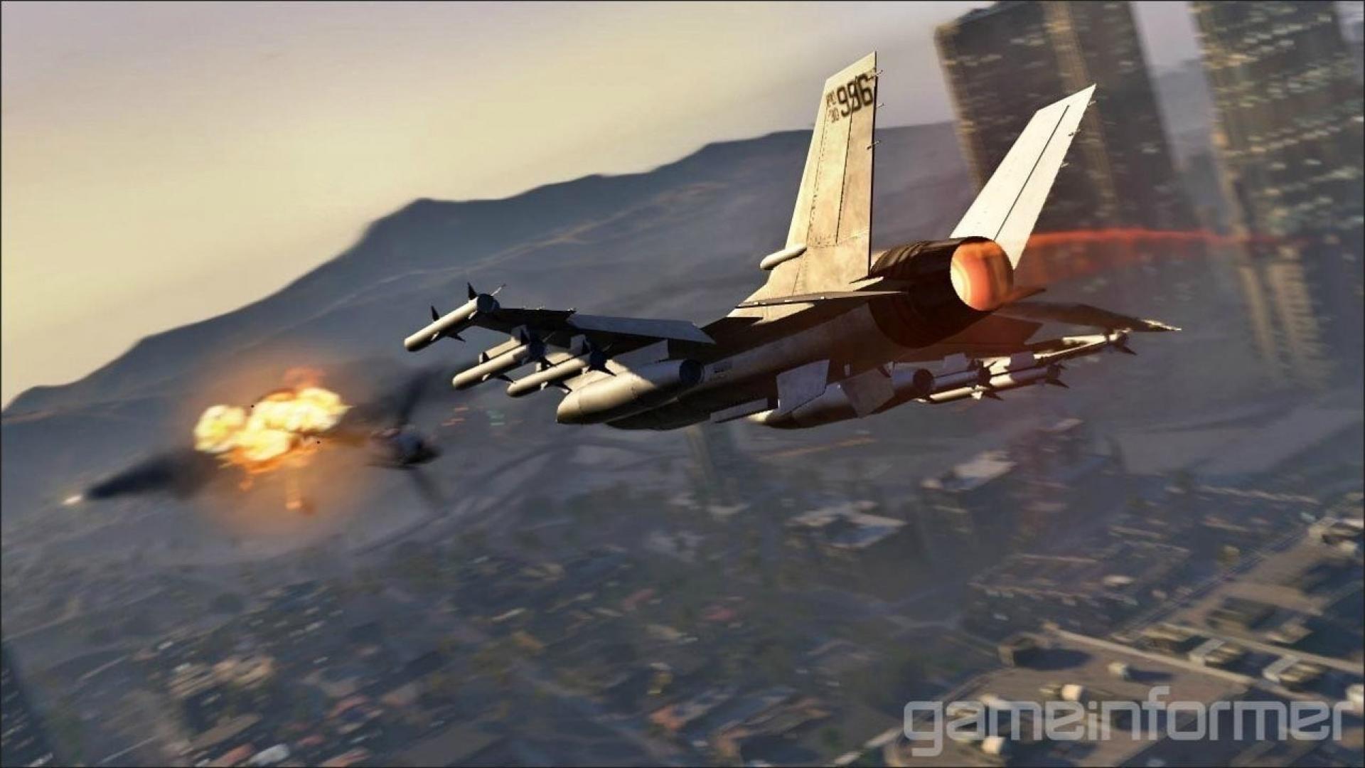 Airplane GTA 5 Wallpaper