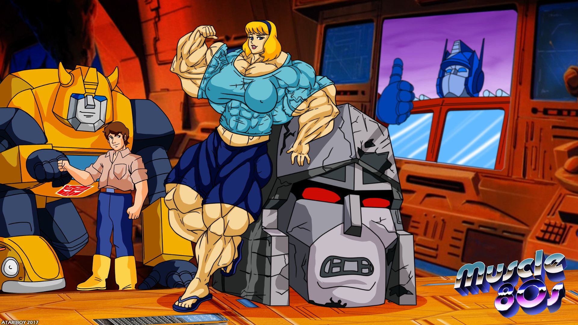 80s Cartoon Desktop Wallpaper